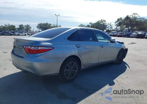 2017 Toyota Camry Se из США, поврежденный, VIN 4T1BF1FK6HU352151